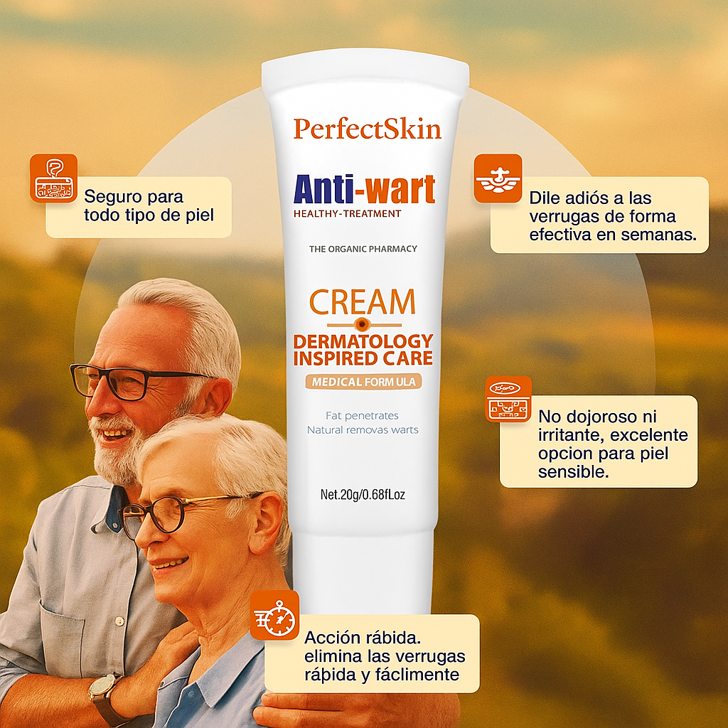 Elimina Verrugas Desde la Raíz con Fórmula Dermatológica