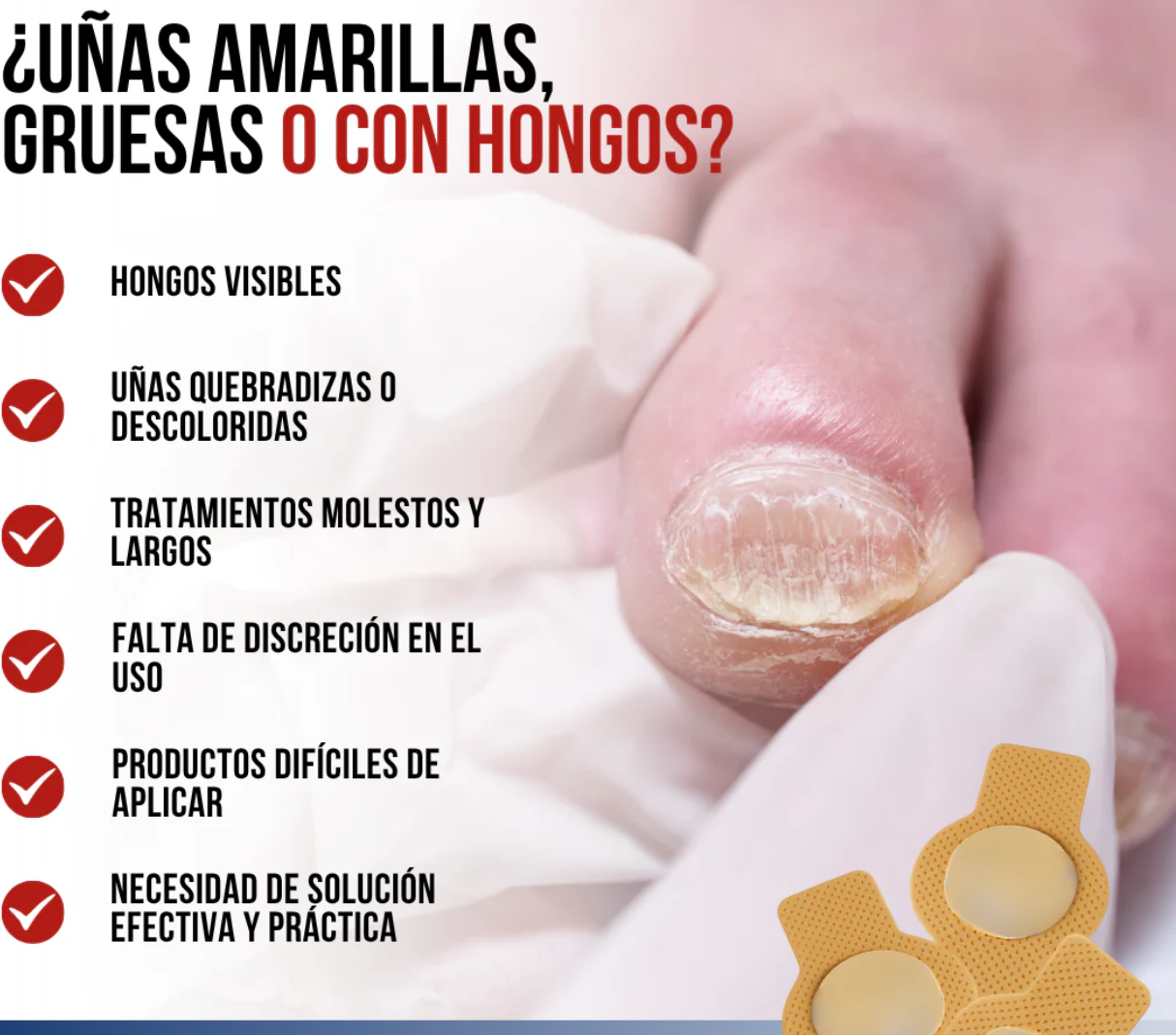 HongoBye – ¡Despídete del hongo para siempre! uñas. 30x1