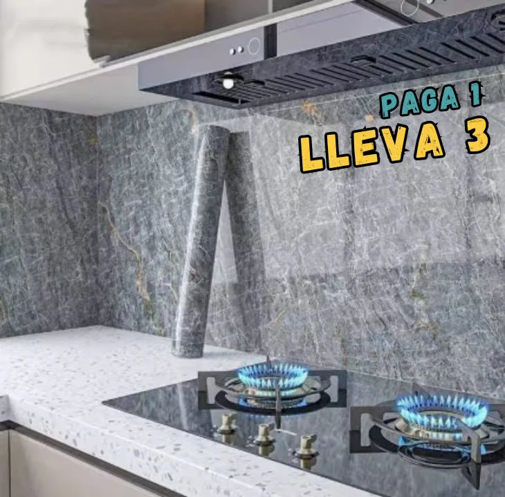oferta 2x1 3x1 4x2 5x3 Papel mármol Adhesivo 60x300cm