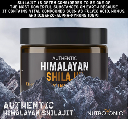 SHILAJIT ORIGINAL HIMALAYA .  Revitaliza Tu Cuerpo con Shilajit del Himalaya