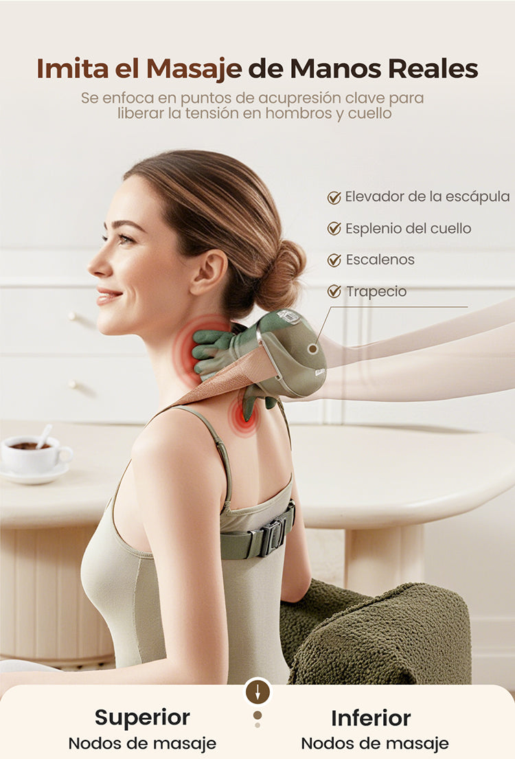 Manos Pro | Masajeador Terapéutico para Alivio y Relajación