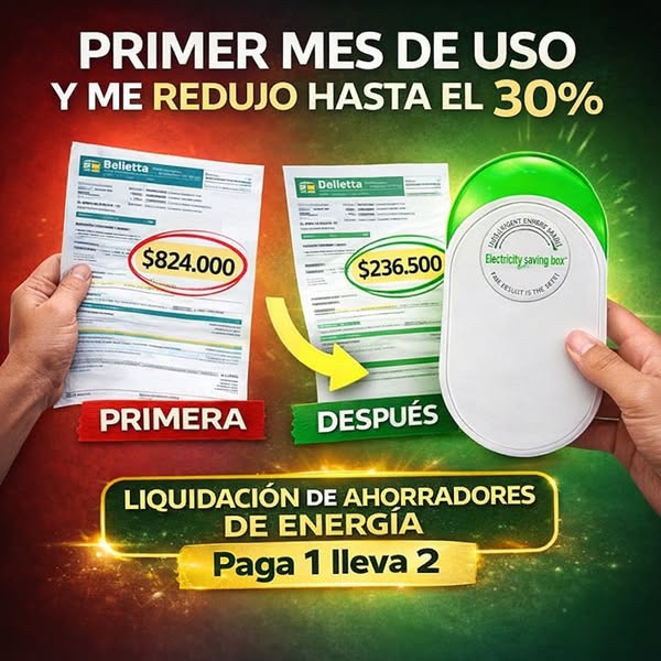 EcoVolt Pro 💸 Dispositivo Ahorrador de Luz – Reduce tu Consumo 40% de luz.  OFERTA SOLO HOY