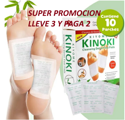 PROMOCIÓN 30  PARCHES KINOKI DESINTOXICANTE😍