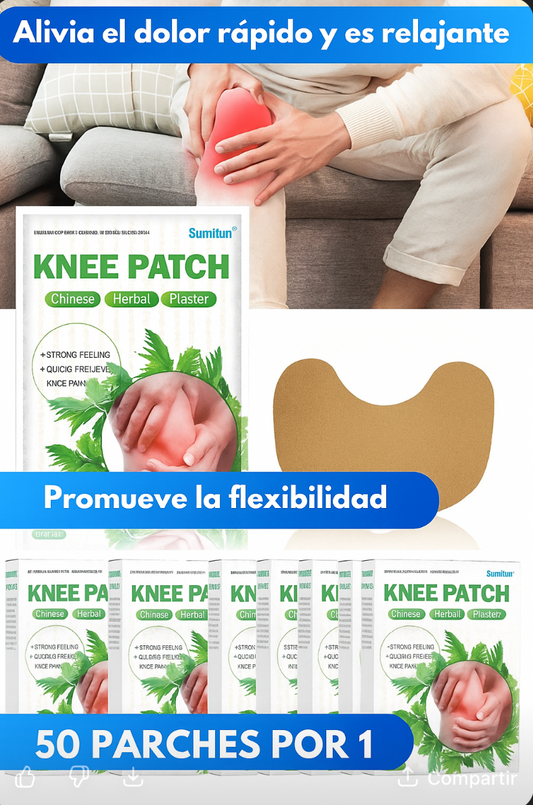 PARCHE ARTICULACIONES  RODILLA OFERTA 50 X 1 MEGA PROMOCIÓN