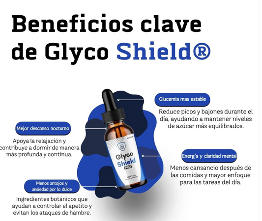 GlycoShield ⚡ Dile adiós a los bajones de azúcar y al cansancio