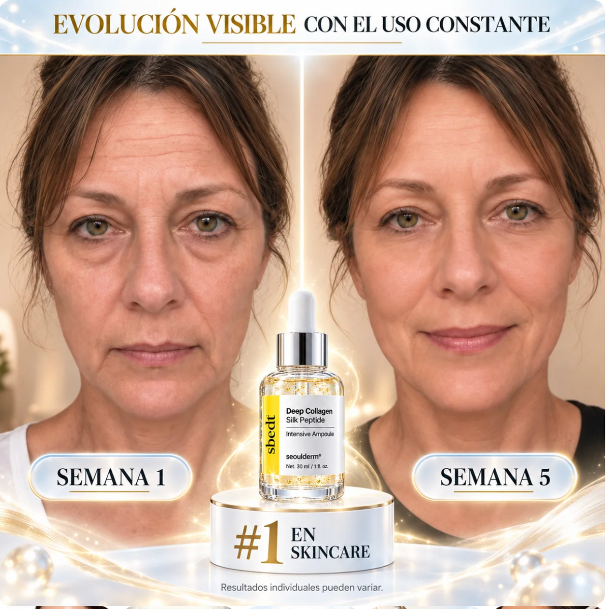 ✨ Deep Collagen — Sérum con Colágeno para una Piel Más Firme, Suave y Luminosa