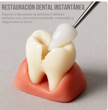 2x1 kit de reparación dental  royal pro