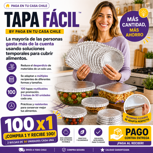 100x1 THERMO COVER™  🍲 LA SOLUCIÓN PARA MANTENER TUS COMIDAS PROTEGIDAS  100x1