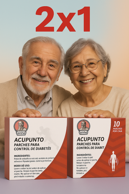 💥 Parche Diabetes – Bloquea Carbohidratos y Azúcar 2x1 ¡Oferta Especial!