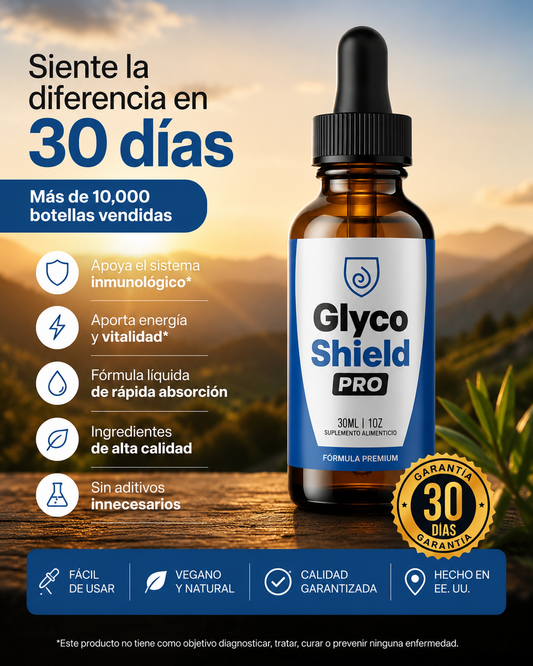 2x1 GlycoShield ⚡ Dile adiós  al azúcar y diabetes