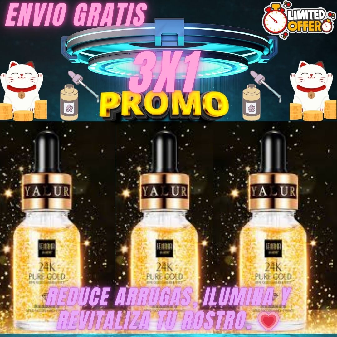 PROMOCIÓN 3X1 SERUM 24K PROMOCION 3X