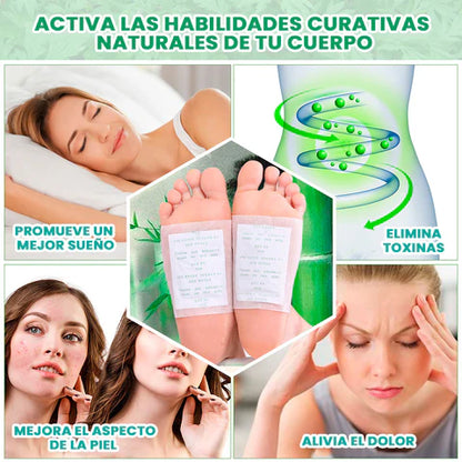 Pack 60 Parches  DESINTOXICANTES Y REHABILITANTES DE CUERPO