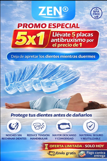 💤 5x1 Anti-Ronquido & Bruxismo 5x1 solo hoy!