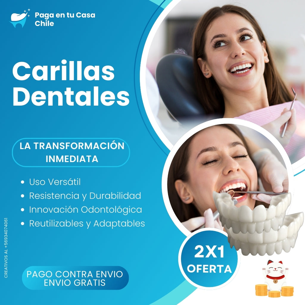 2x1 Carillas snap on smile dentales