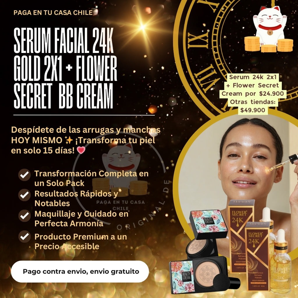 2 SERUM + BBCREAM MAQUILLAJE PROFESIONAL DE REGALO 💗