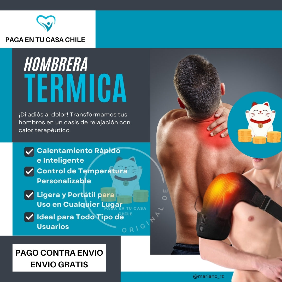hombrera térmica  carga usb