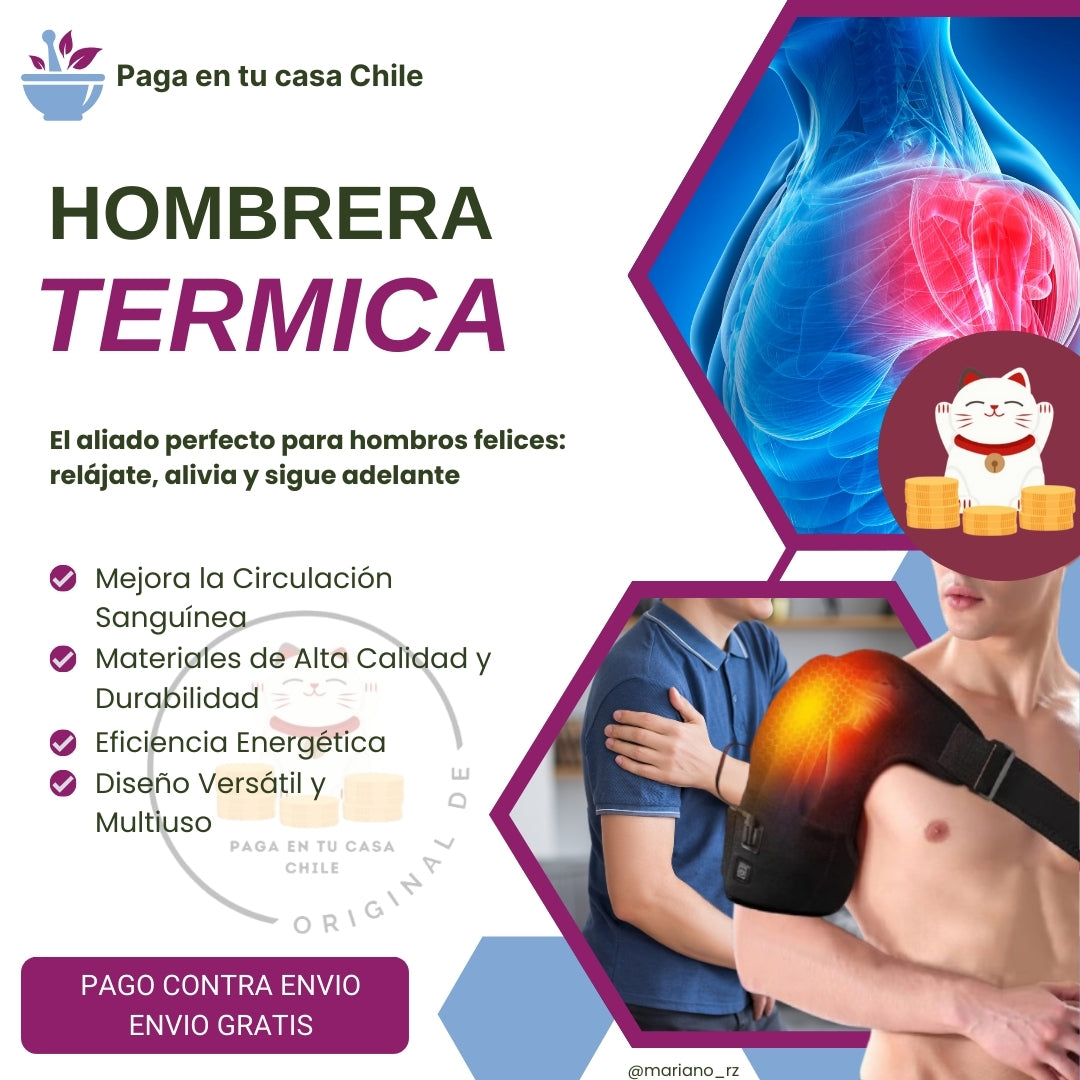 hombrera térmica  carga usb
