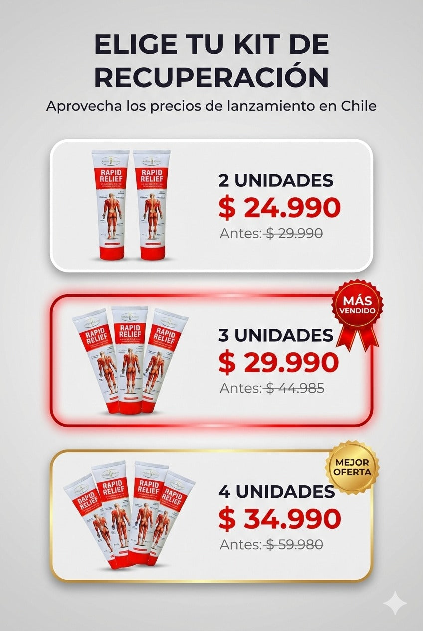 ReliefMax Promo 2x1 – Alivio Muscular Rápido