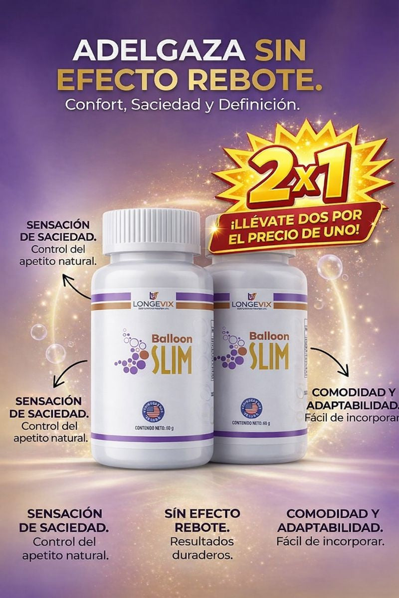 2x1 Balloon Slim: Controla tu apetito de forma natural