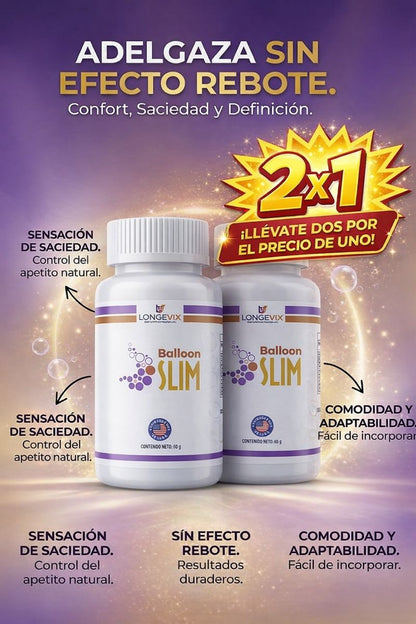 2x1 Balloon Slim: Controla tu apetito de forma natural
