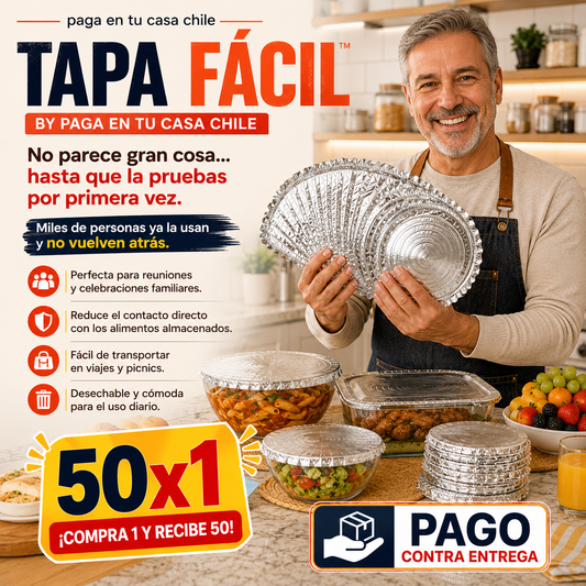 50x1 THERMO COVER™  🍲 LA SOLUCIÓN PARA MANTENER TUS COMIDAS PROTEGIDAS  100x1