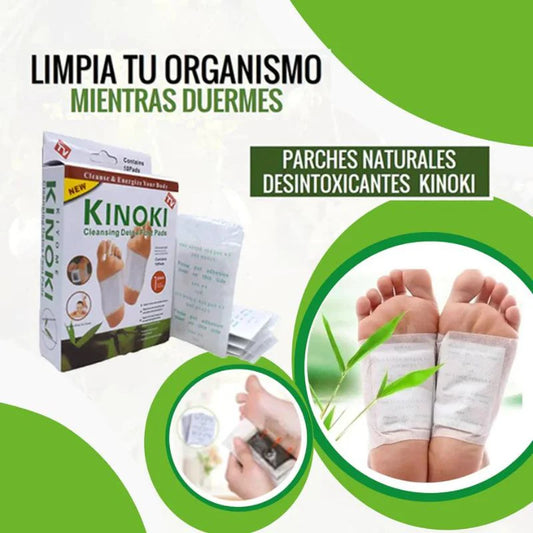 PROMOCIÓN 30  PARCHES KINOKI DESINTOXICANTE😍