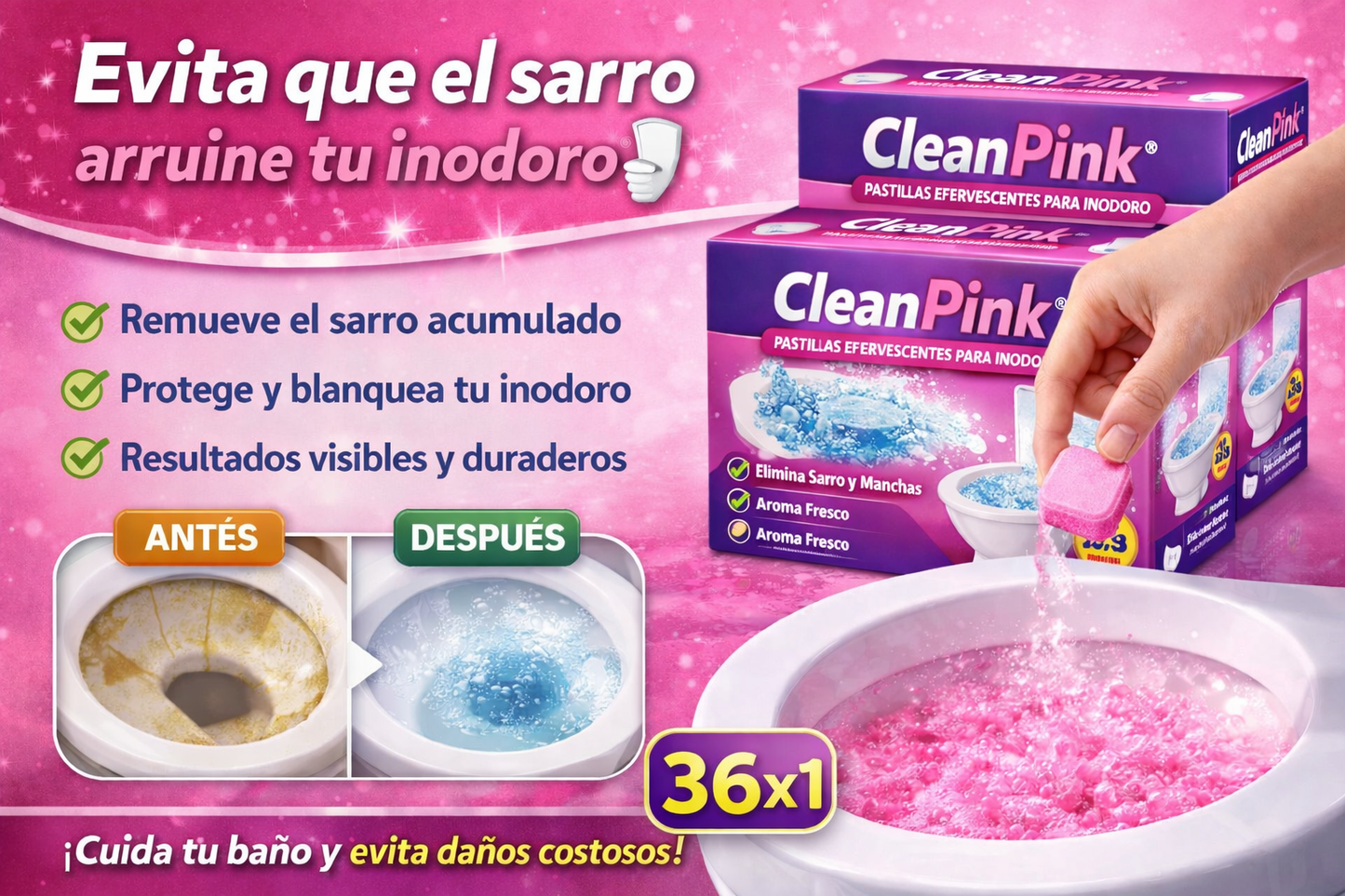 💖 Pack Ahorro 36x1 ¡Más Limpieza por Menos!