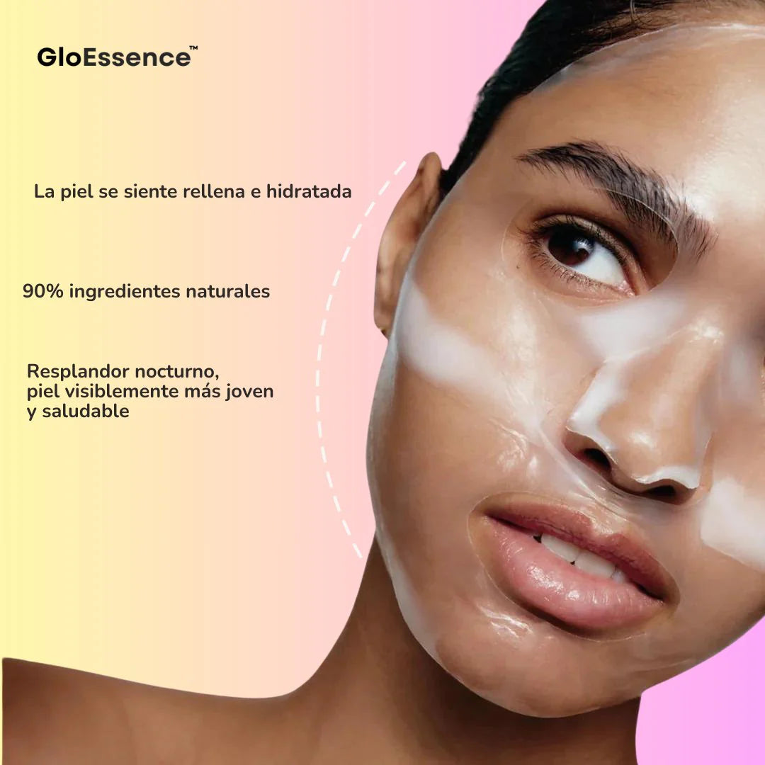 Mascara Facial Con Acido Hialuronico
