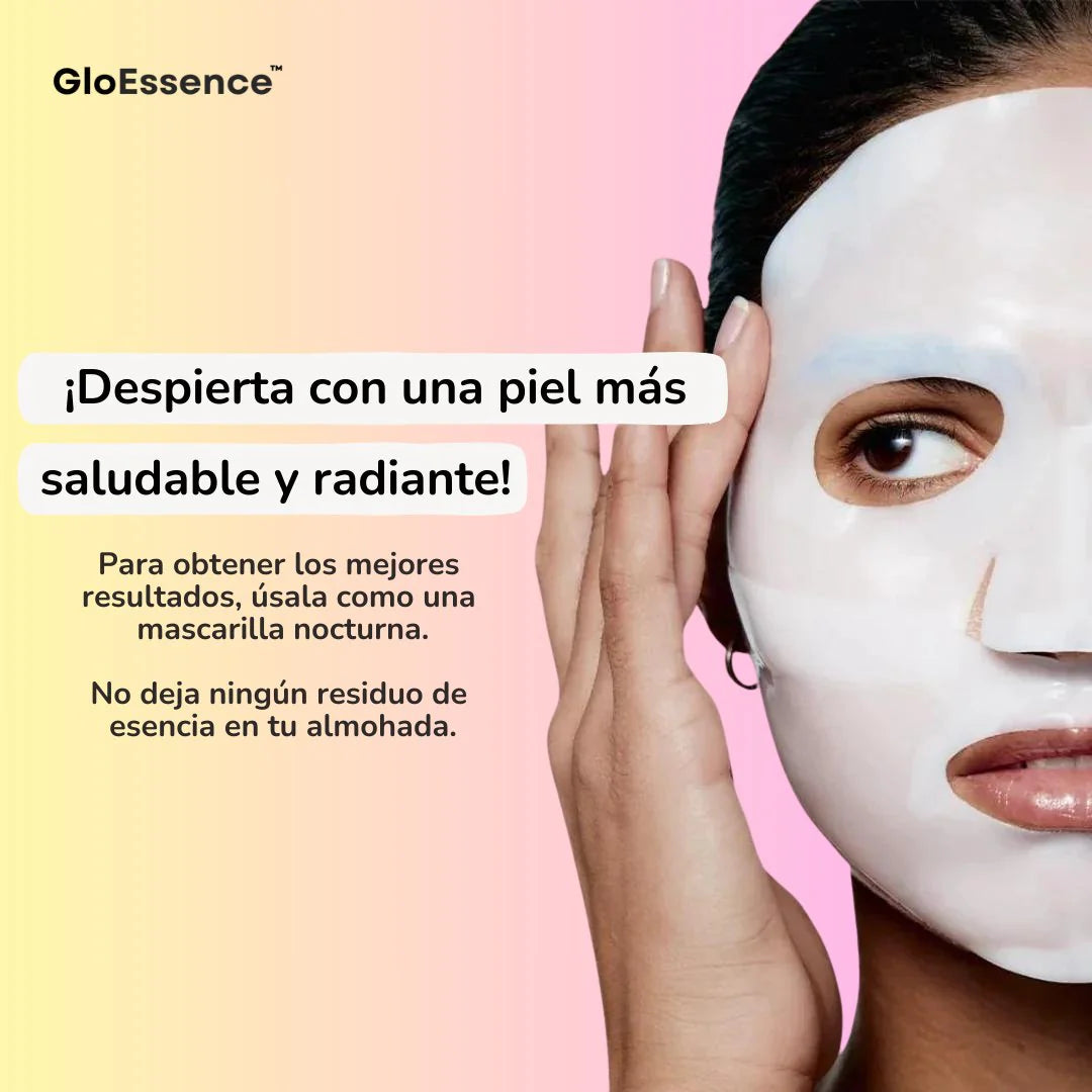 Mascara Facial Con Acido Hialuronico
